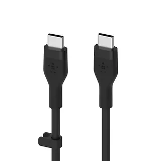 Belkin Kabel BoostCharge USB-C do USB-C 2.0 silikonowy 3m, czarny