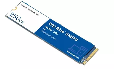 Western Digital Dysk SSD Blue  250GB SN570 2280 NVMe M.2 Gen3