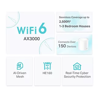 TP-LINK System WIFI Deco X50 (2-pack) AX3000