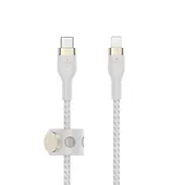 Belkin Kabel BoostCharge USB-C/Lightning Silikonowy w oplocie 2m biały