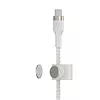 Belkin Kabel BoostCharge USB-C/Lightning Silikonowy w oplocie 2m biały