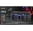 Defender Głośnik Bluetooth Rage 50W LED/Fm/USB/Mic/TWS