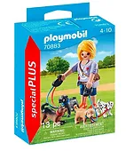 Playmobil Zestaw figurek Special Plus 70883 Opiekunka psów