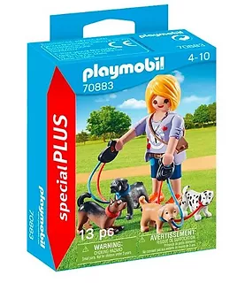 Playmobil Zestaw figurek Special Plus 70883 Opiekunka psów