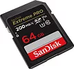 SanDisk Karta pamięci Extreme Pro SDXC 64GB 200/90 MB/s V30 UHS-I U3