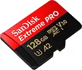 SanDisk Karta Extreme Pro microSDXC 128GB 200/90 MB/s A2 V30