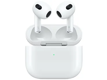 Apple AirPods 3. generacji z etui ładującym | Słuchawki bezprzewodowe | douszne, Bluetooth, Lightning