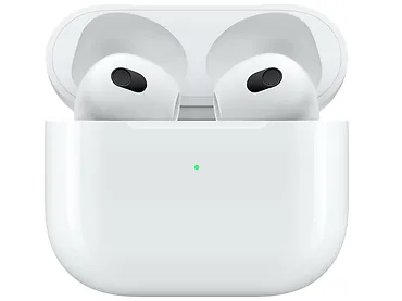 Apple AirPods 3. generacji z etui ładującym | Słuchawki bezprzewodowe | douszne, Bluetooth, Lightning