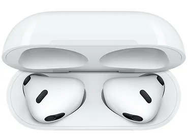 Apple AirPods 3. generacji z etui ładującym | Słuchawki bezprzewodowe | douszne, Bluetooth, Lightning