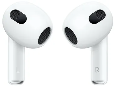 Apple AirPods 3. generacji z etui ładującym | Słuchawki bezprzewodowe | douszne, Bluetooth, Lightning