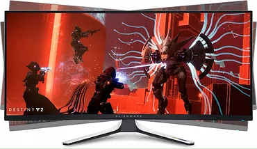 Dell Monitor Alienware AW3423DW 34.1 cali Curved NVIDIA G-Sync Ultimate 175Hz OLED QHD (3440x1440) /21:9/DP/2xHDMI/5xUSB 3.2/3Y AES&PPE