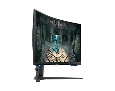 Samsung Monitor 27 cali LS27BG650EUXEN VA 2560x1440 16:9 2xHDMI/1xDP/LAN(RJ45)/2xUSB3.0 1ms(GTG) WiFi/BT głośniki zakrzywiony HAS+PIV 240Hz SMART Gaming 2Yd2d