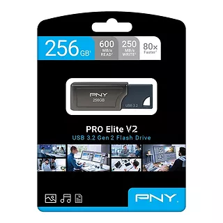 PNY Pendrive 256GB USB 3.2 PRO Elite V2 P-FD256PROV2-GE