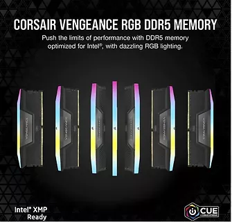 Corsair Pamięć DDR5 Vengeance RGB 32GB/5600 (2x16GB) C36