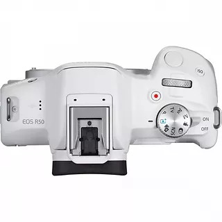 Canon Aparat bezlusterkowy EOS R50 WHT +RF-S 18-45 IS STM 5812C013