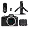 Canon Aparat bezlusterkowy EOS R50 BK+RF-S 18-45 CREATOR KIT 5811C035