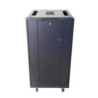 Extralink Szafa rack 27U 600x600 czarna stojąca