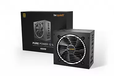 Be quiet! Zasilacz Pure Power 12 M 650W ATX 3.0 GOLD