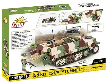 Cobi Klocki Klocki Sd.Kfz. 251/9 Stummel