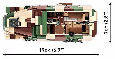 Cobi Klocki Klocki Sd.Kfz. 251/9 Stummel