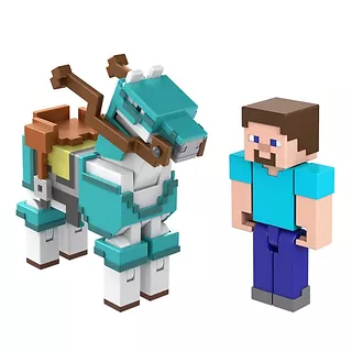 Mattel Figurka Minecraft Steve i koń