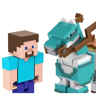 Mattel Figurka Minecraft Steve i koń