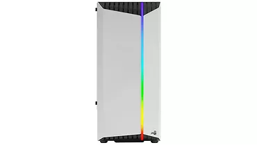 AeroCool Obudowa Bionic TG RGB USB 3.0 Mid Tower biała