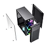 Gembird Obudowa Midi Tower Fornax M100RGB ATX wentylatory RGB Czarna