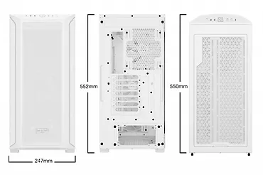 Be quiet! Obudowa Shadow Base 800 FX BGW64 Biała