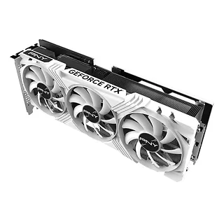 PNY Karta graficzna GeForce RTX 4070 Ti 12GB LED Verto biała