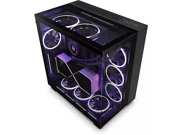 NZXT Obudowa H9 Elite z oknem Czarna