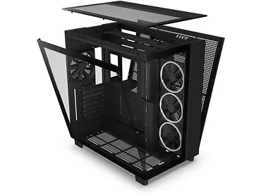 NZXT Obudowa H9 Elite z oknem Czarna