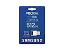 Samsung Karta pamięci microSD PRO Plus MB-MD512SB/WW 512GB + czytnik