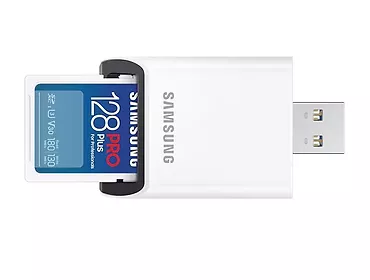 Samsung Karta pamięci SD PRO Plus MB-SD128SB/WW 128GB + czytnik