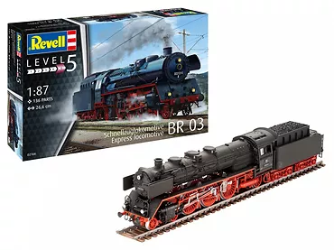 Revell Model plastikowy Lokomotywa BR03 1/87