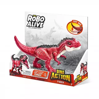 ZURU Robo Alive Figurka interaktywna Dino Action seria 1 T-REX