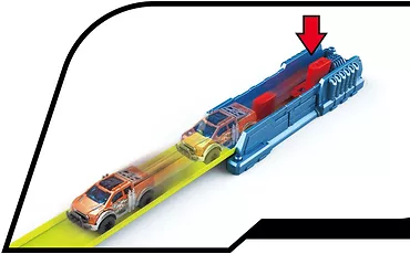 ZURU Metal Machines Tor samochodowy Zestaw Atak Rekina