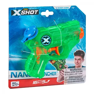 ZURU X-Shot Wyrzutnia wodna Water Warfare Nano Drencher karton 12 sztuk