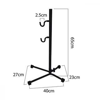 Maclean Rowerowy uchwyt serwisowy stal max. obciążenie 20kg pasuje do rowerów MTB z kołami do 27,5"MC-434