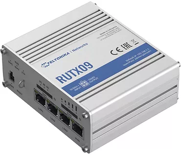 TELTONIKA router LTE RUTX09 (Cat 6), 4xGbE, GNSS, Ethernet