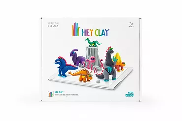 Tm Toys Hey Clay Masa Plastyczna Mega Dinos