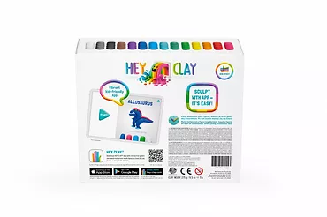 Tm Toys Hey Clay Masa Plastyczna Mega Dinos