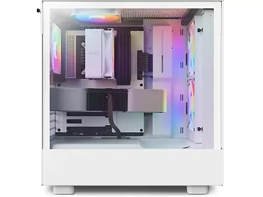 NZXT Obudowa H5 Flow RGB z oknem Biała