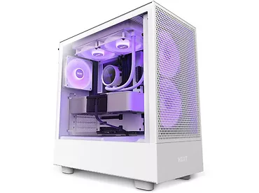 NZXT Obudowa H5 Flow RGB z oknem Biała