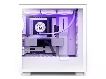 NZXT Obudowa H7 Flow RGB z oknem Biała