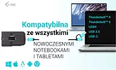 i-tec Stacja dokująca USB 3.0 / USB-C / Thunderbolt 2x HDMI + Power Delivery 85W