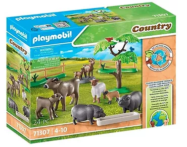 Playmobil Zestaw z figurkami Country 71307 Zwierzęta gospodarskie