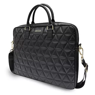 GUESS Torba do notebooka 16 cali Quilted GUCB15QLKB czarna