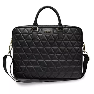 GUESS Torba do notebooka 16 cali Quilted GUCB15QLKB czarna