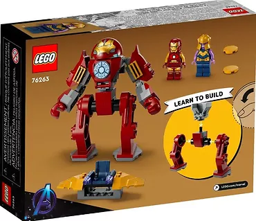 LEGO Klocki Super Heroes 76263 Hulkbuster Iron Mana vs. Thanos